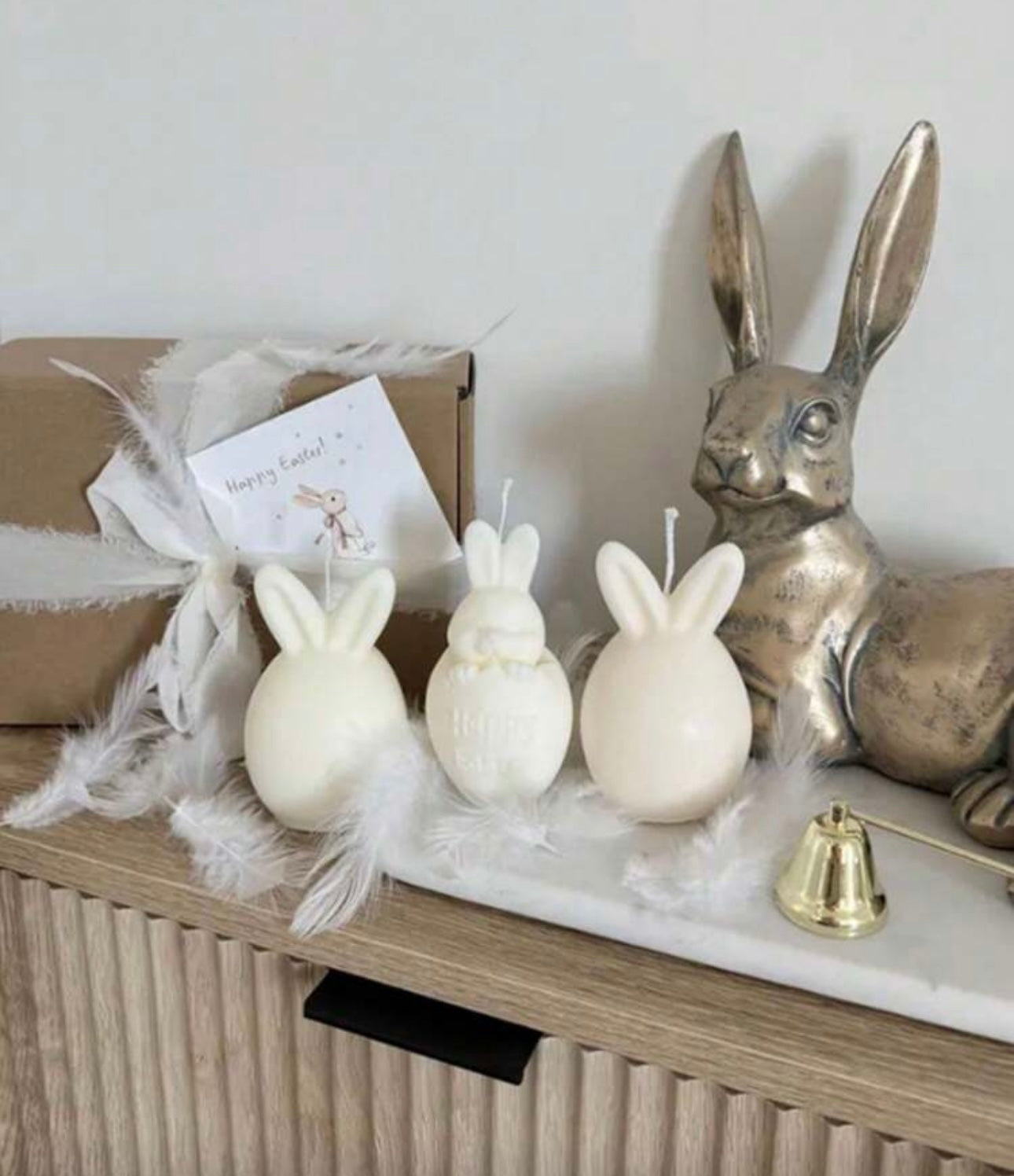 Hoppy Easter Trio | Hand-Poured Figural Soy Candle Set