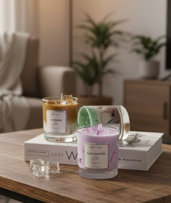The Chill & Glow Collection: Iced Café Candles - set of 3 candles