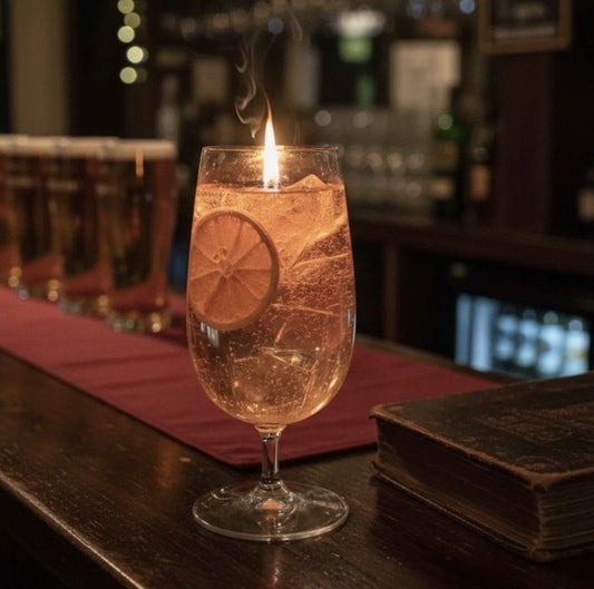 Zesty Spritz Gel Candle | Sparkling Orange & Botanical Scent