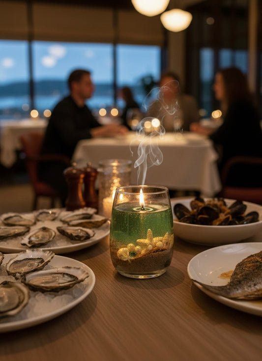 The Island Glow: Deep Sea Escape Candle - sea vibes