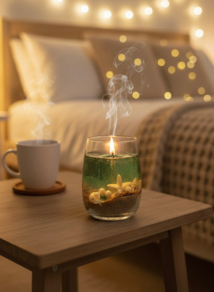 The Island Glow: Deep Sea Escape Candle - sea vibes