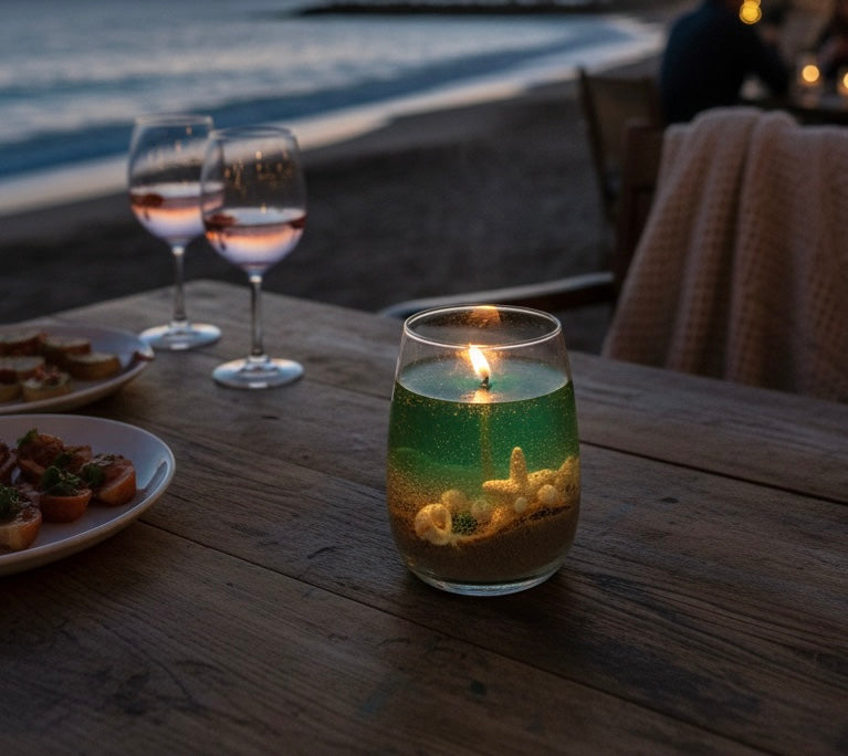 The Island Glow: Deep Sea Escape Candle - sea vibes