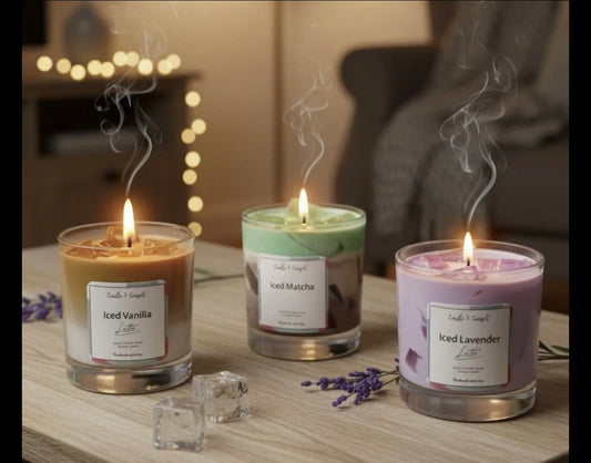 The Chill & Glow Collection: Iced Café Candles - set of 3 candles