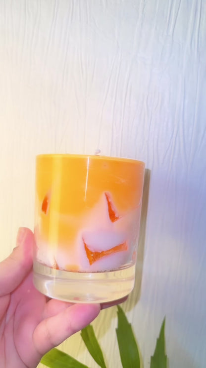 Ices Pumpkin Spice Ice" Artisan Candle – The Ultimate Fall Vibe